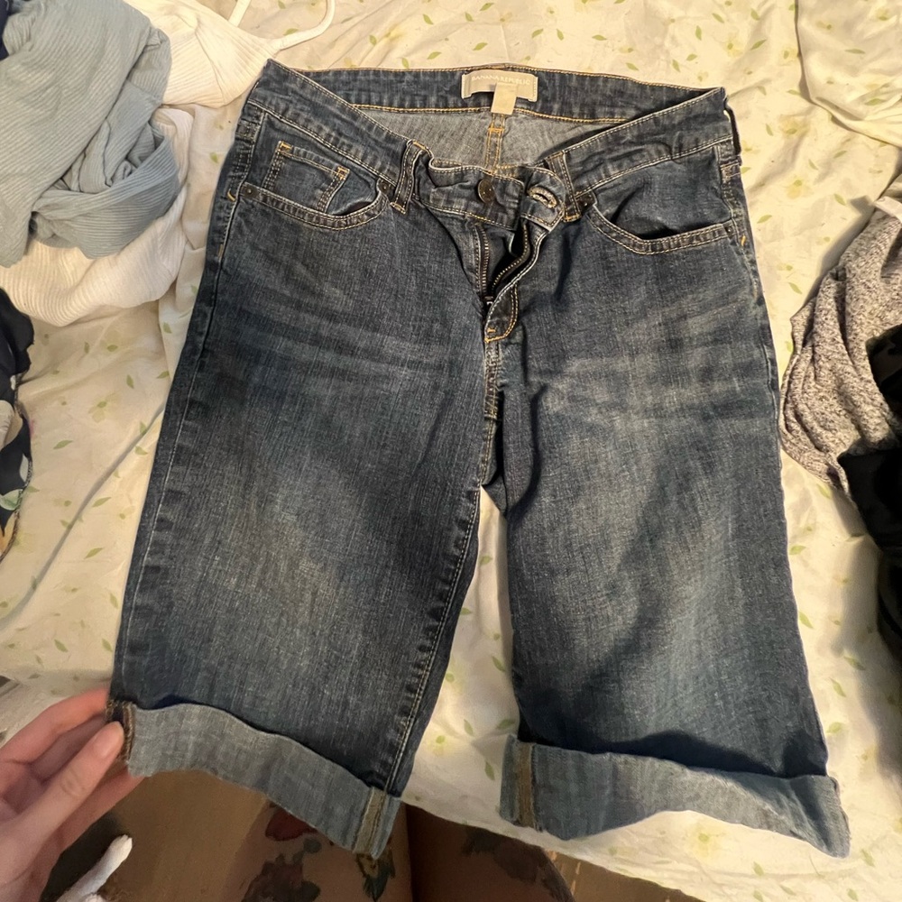 Banana Republic Women's Boyfriend Jeans - Medium Blue